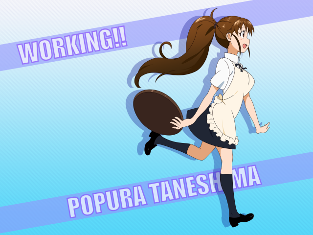 Аниме официантка