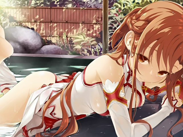 Девочка в воде