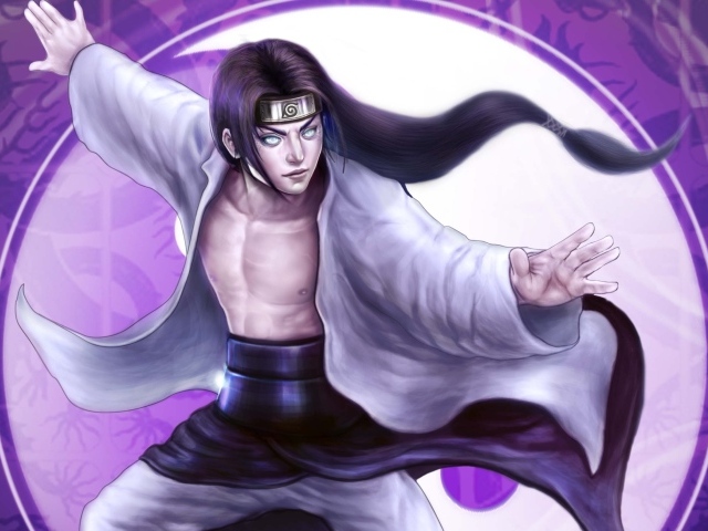 Парень в боевой стойке