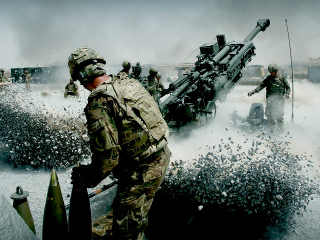 Выстрел из пушки