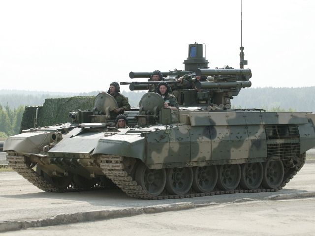 Российская бронемашина