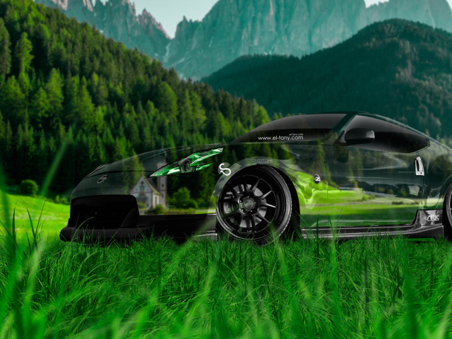 Nissan на природе