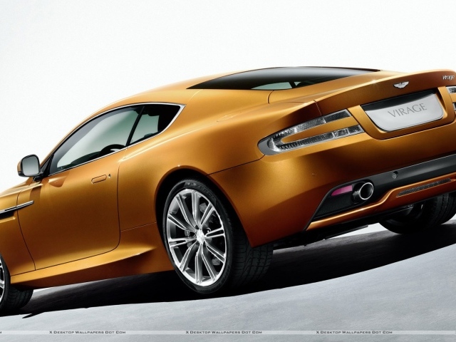 Новый автомобиль Aston Martin virage