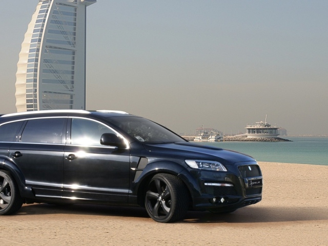 Тест драйв автомобиля audi q7