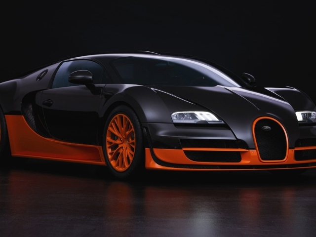 Спортивный Bugatti veyron