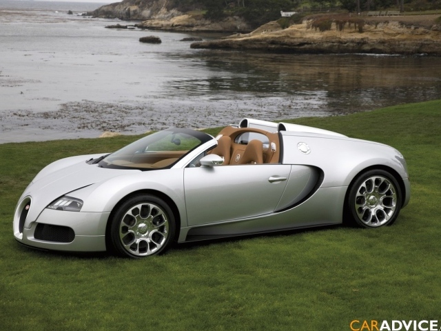 Bugatti Veyron supersport 16.4 у озера