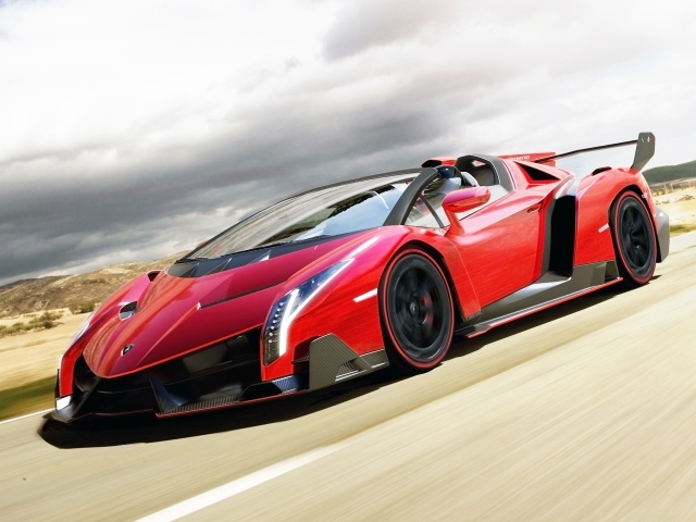 Модель 2014 Lamborghini Veneno Roadster