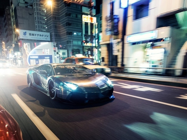 Великолепный Lamborghini aventador lp700