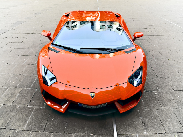 Оранжевый Ламборджини