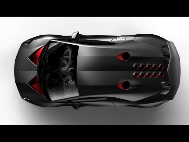Надежная машина Lamborghini Sesto Elemento
