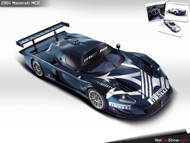 Красивый автомобиль Maserati MC12