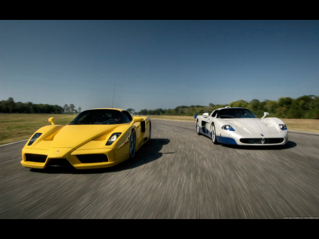 Новая машина Maserati MC12