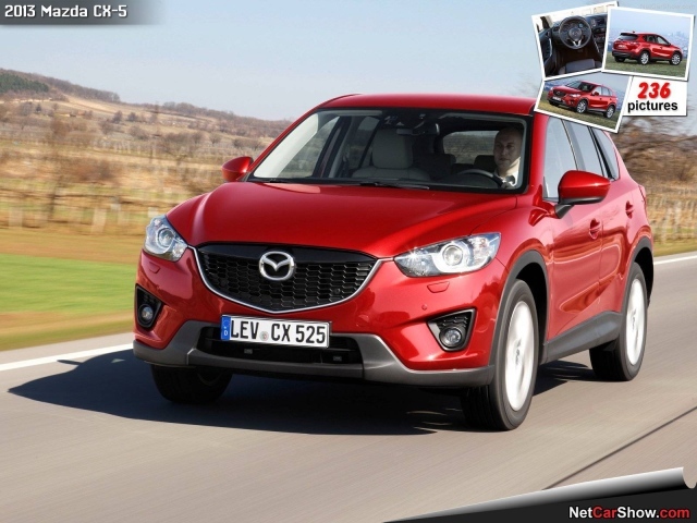 Красивый автомобиль Mazda CX 5 в Москве