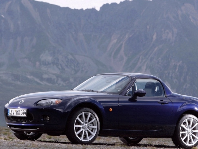 Мазда в горах