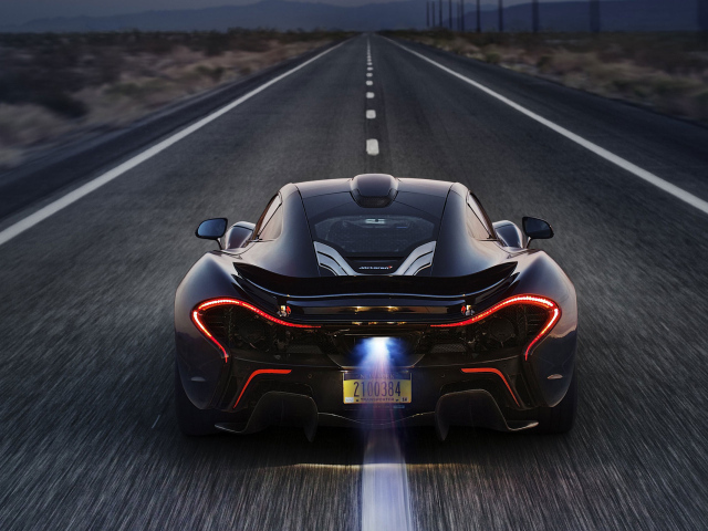 Новая машина McLaren P1 2014