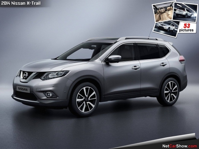 Красивый автомобиль Nissan X-Trail в Москве