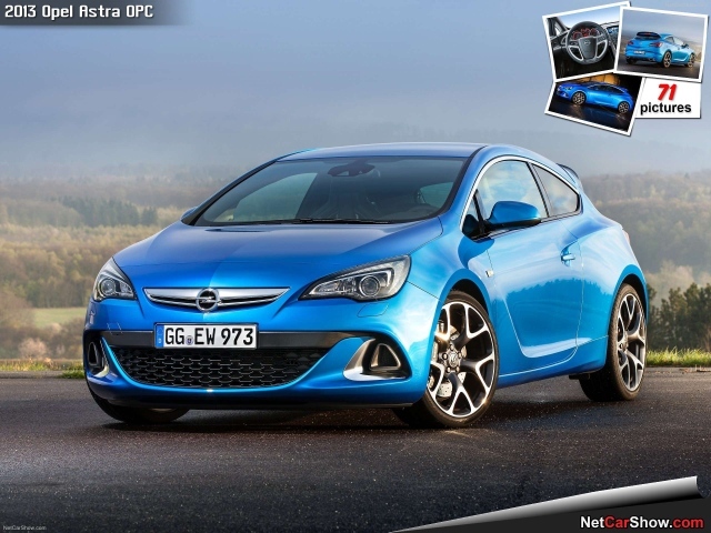 Красивый автомобиль Opel Astra в Москве