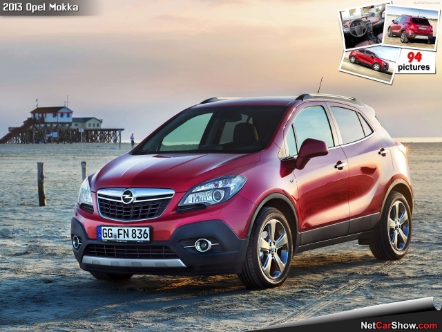 Красивый автомобиль Opel Mokka