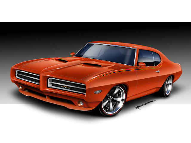 Фото автомобиля Pontiac GTO 1969