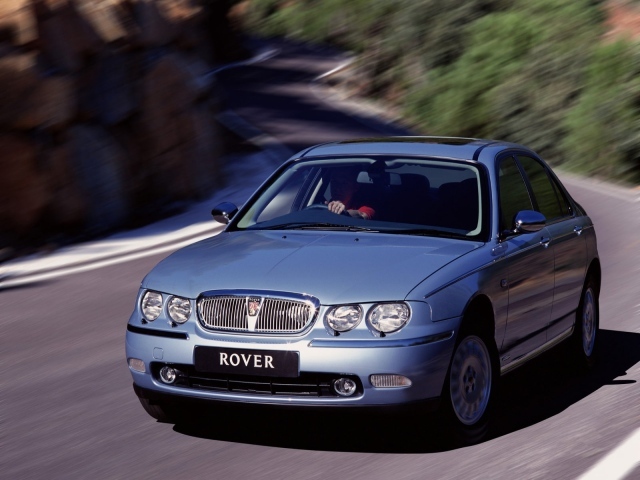 Тест драйв автомобиля Rover 75