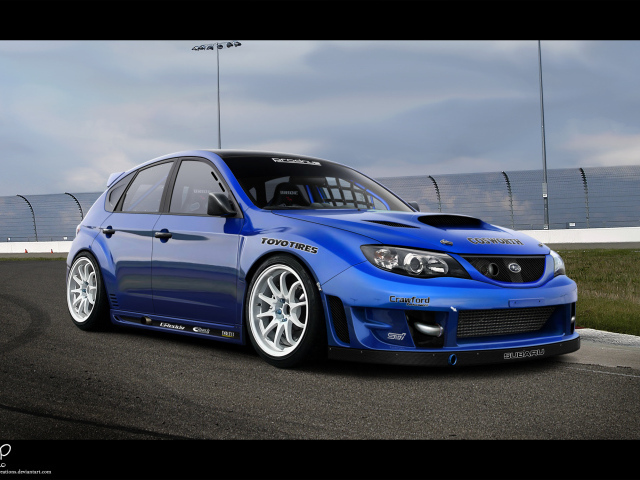 Надежная машина Subaru Impreza WRX STI