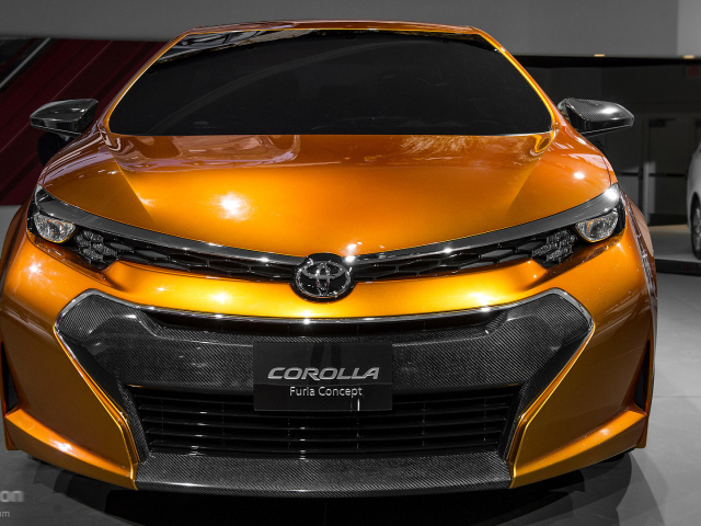 Дизайн автомобиля Toyota Corolla 2014