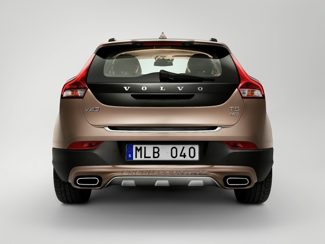  Красивый автомобиль Volvo v40 Cross country