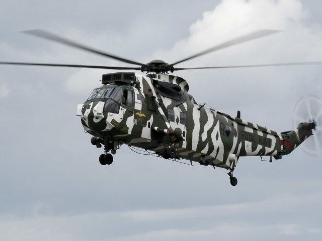 Британский вертолет