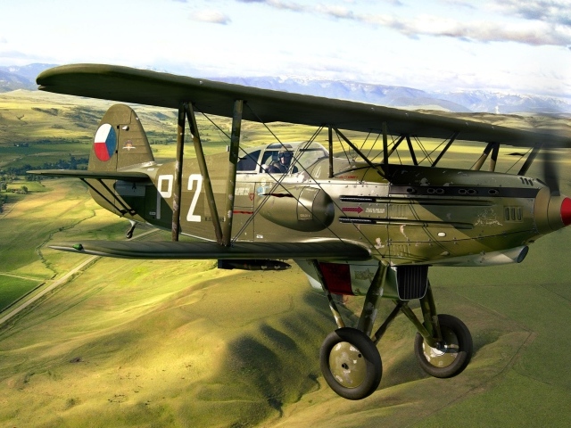 Чешский самолет