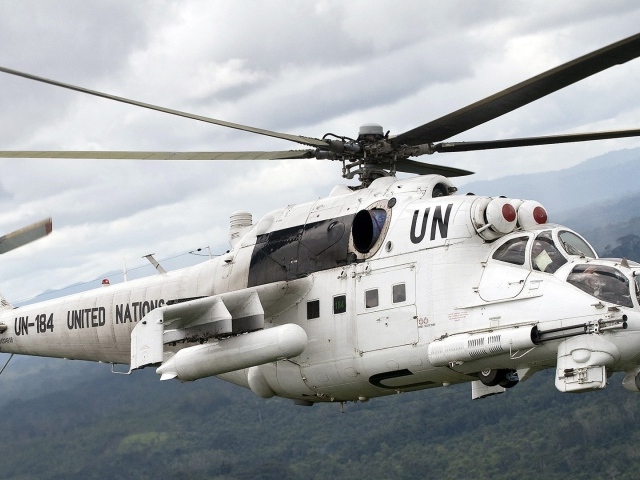 Российский вертолет МИ-21