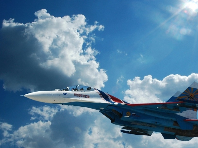 Самолет Русские Витязи