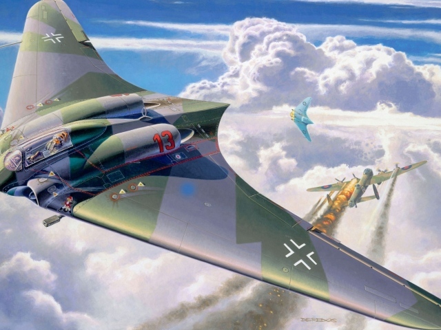 Немецкий военный самолет