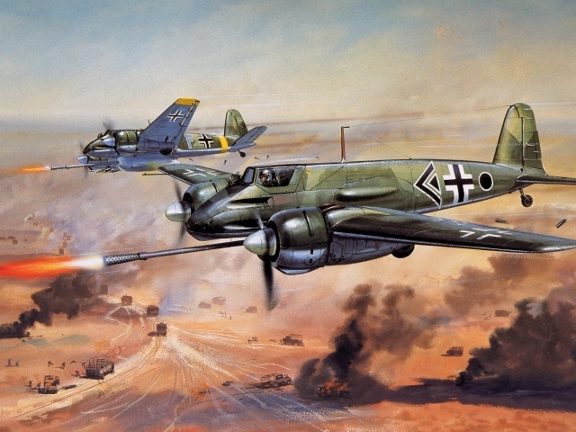 Немецкий самолет Хенкель