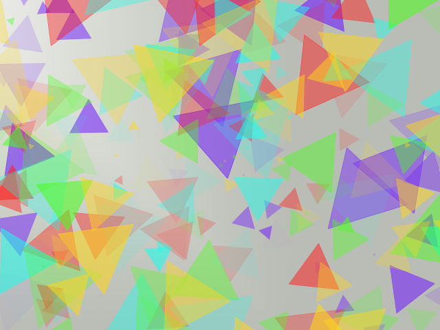 Цветные треугольники