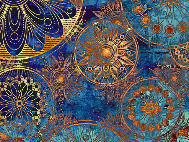 Золотой орнамент