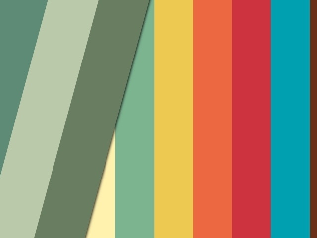Разноцветные полосы