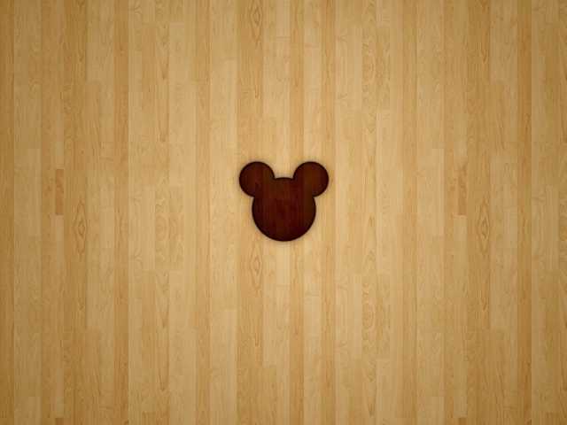 Силуэт Микки мауса