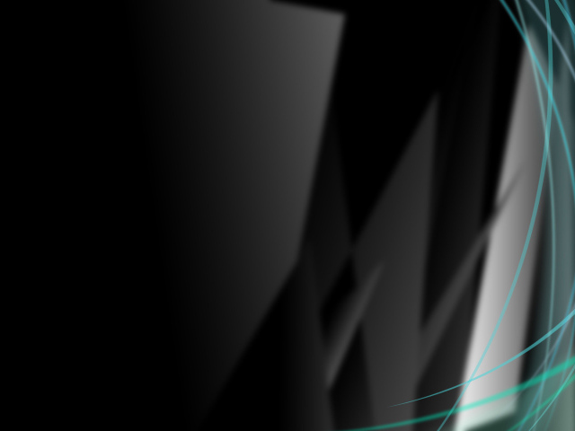 Волны света на черных обоях