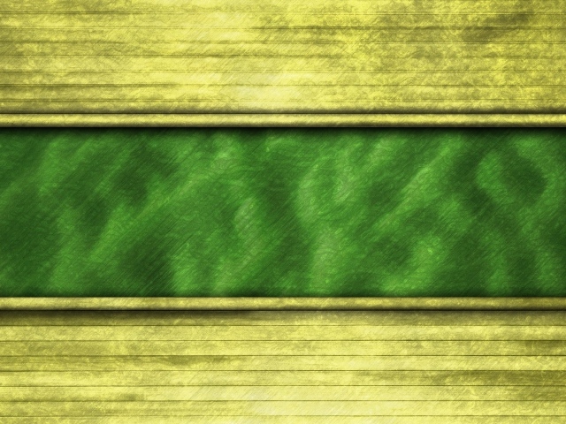 Желтые и зеленая полоса