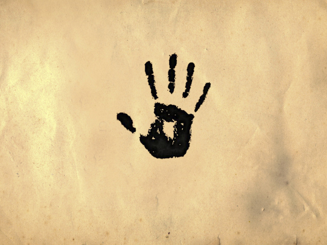Отпечаток ладони