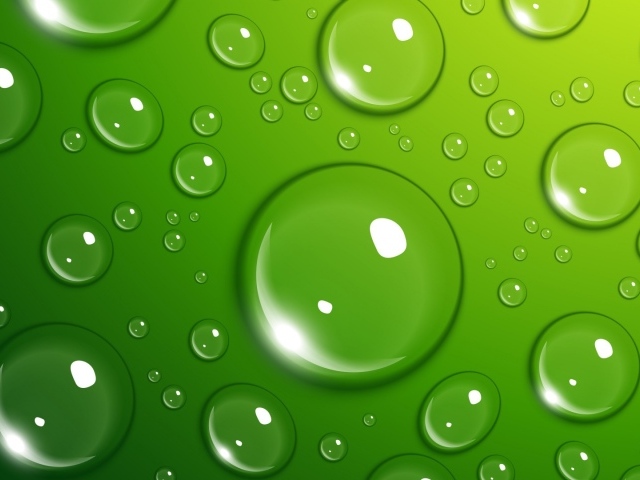 Чистые капли воды