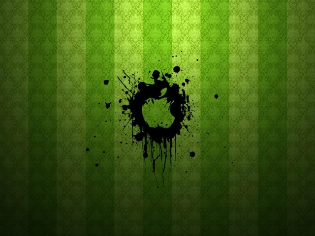 Apple зеленое искуство
