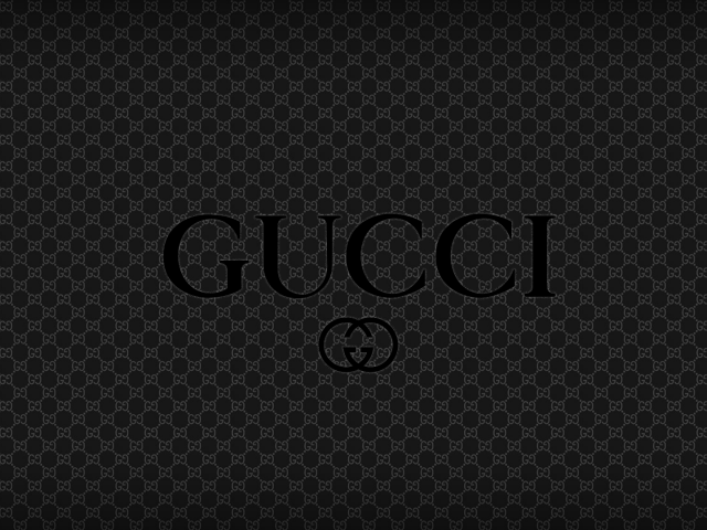 Черный логотип Gucci