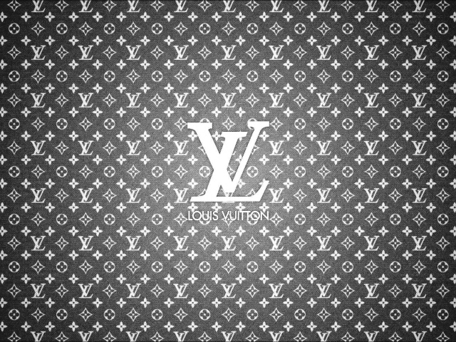 Черный логотип Louis Vuitton