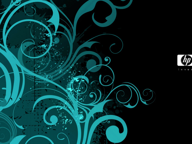 Голубой орнамент HP