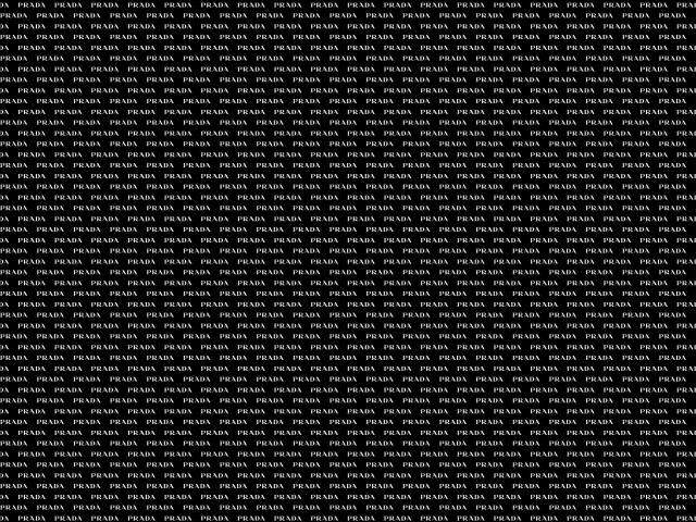 Текстура из названия бренда Prada