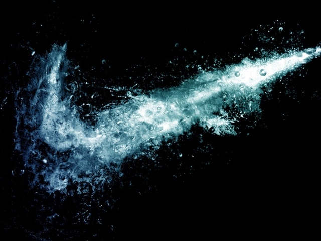 Вода и краска Найк