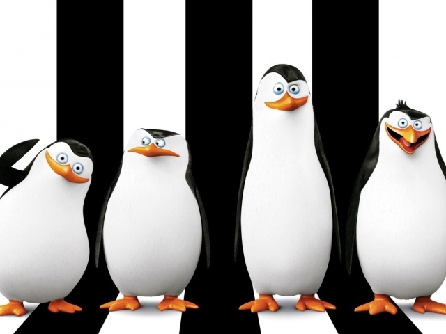 Маскировка пингвинов из Мадагаскара