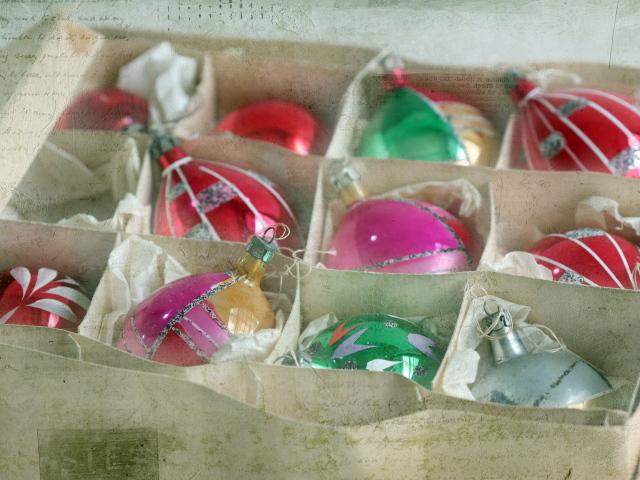 Игрушки для украшения елки
