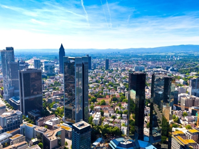 Город с небоскребами